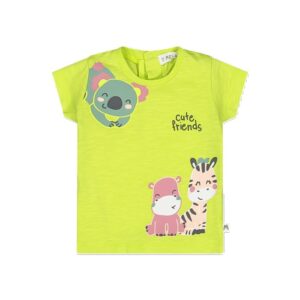 Il Gatto e la Volpe | Negozio Abbigliamento Bambini Angera | Melby Neonata 0-24 mesi| Stagione 2023/24 | Maglietta giungla